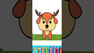 Baby Deer Coloring For Kids - Download the app for free screenshot 4