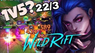 LMHT Tốc Chiến: Jinx Wild Rift Đại Chiến Bot Lane #wildrift #lolmobile #jinxwildrift