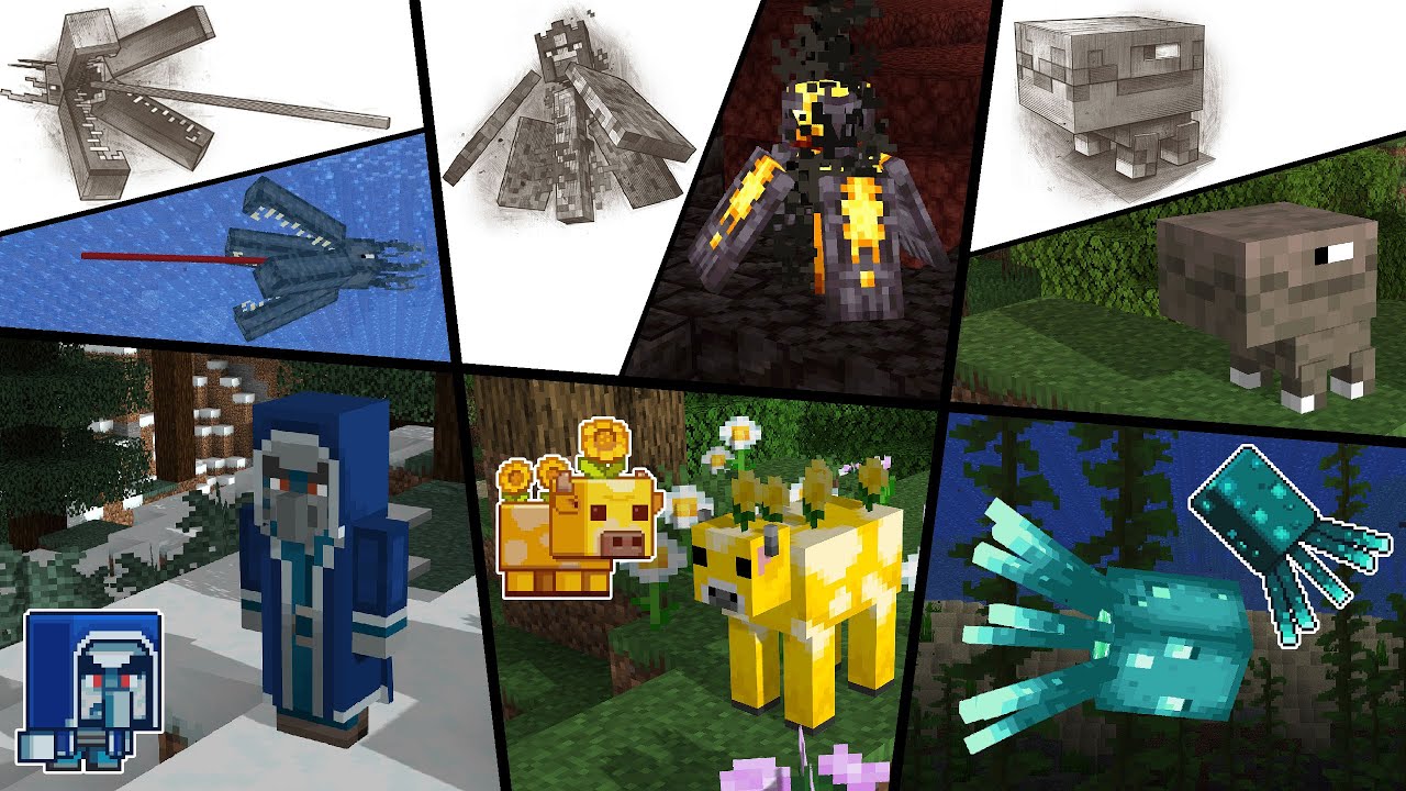 The Mob Vote Resource Pack! - 6 New Entities! [Release] - YouTube