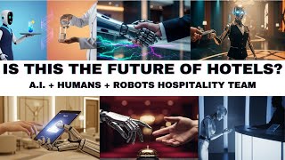 Explore Hotels of the Future : Where Robots Meet Human Hospitality #travel  #hospitality #hotel #ai