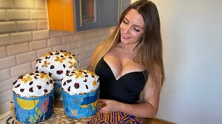 Cooking Sweet Easter Cakes | Ukrainian Paska Recipe