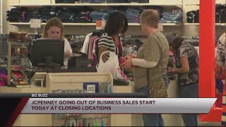 Going out of business sales set to begin at closing J.C. Penney stores Wednesday