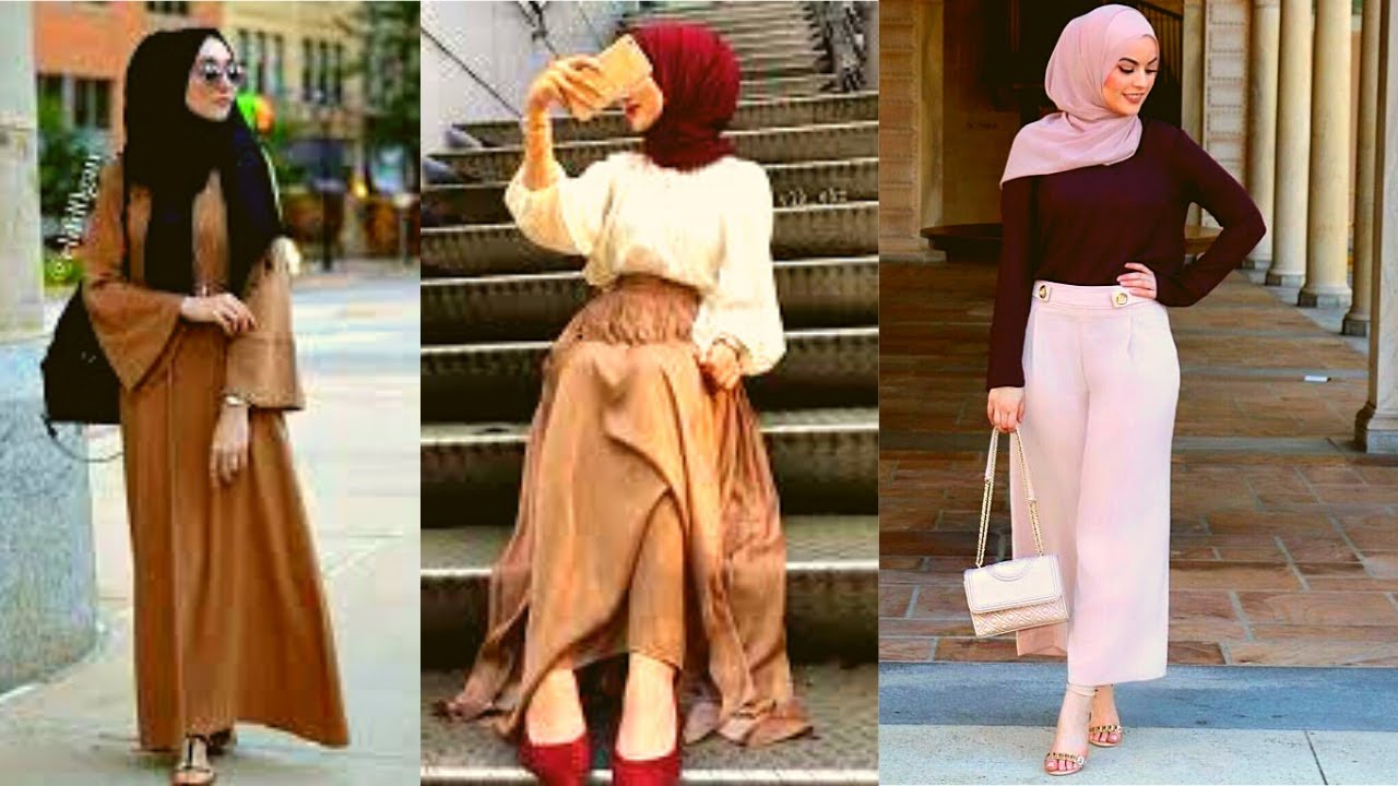 Hijab With Stylish Dress