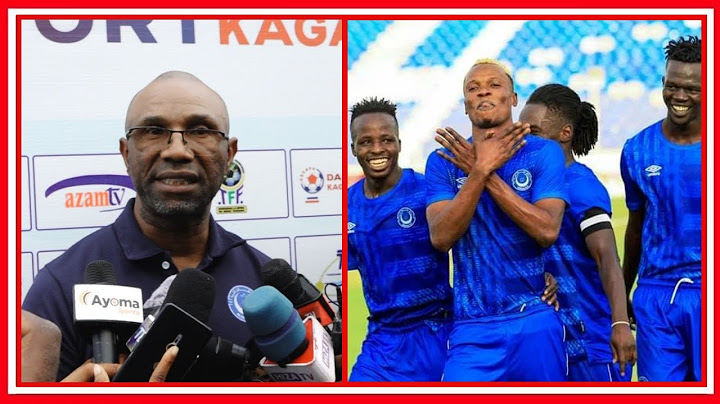 KOCHA wa AL HILAL - FLORENT IBENGE AZUNGUZMA kwa UCHUNGU BAADA ya KUFUNGWA kwa PENALTI na APR....