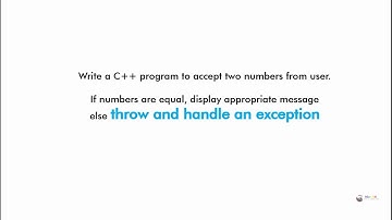 C++ Program - try catch throw c++ | exception handling in c++