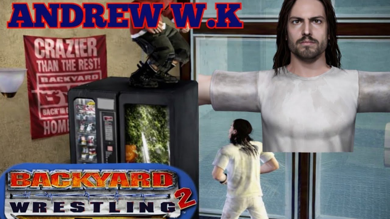 Raio X PW: Backyard Wrestling 2 - ANDREW W.K