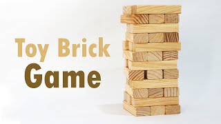 Playing Jenga/Toy Bricks - Family Stack Game with Kids screenshot 3