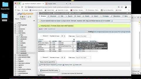 AngularJS Table - mySQL