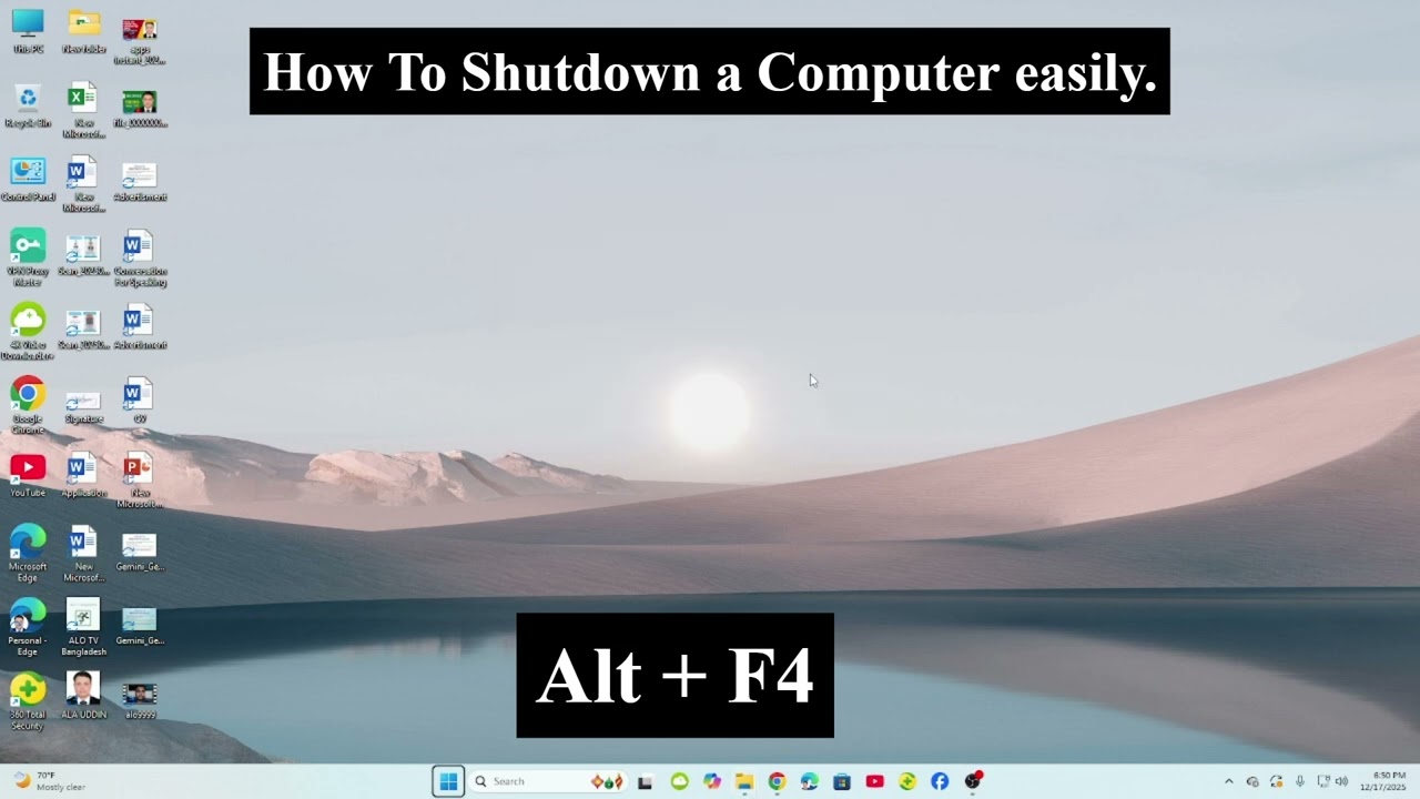 Windows shortcut Tips.