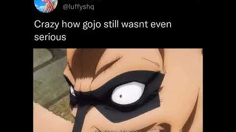 gojo being gojo | #shorts #animeshorts
