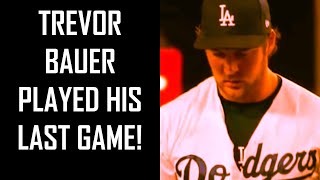 How the controversial Trevor Bauer ruined his MLB career? (Los Angeles Dodgers)