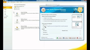 Free Microsoft Outlook Password Recovery Software To Recover Deleted Passwords From Computer
