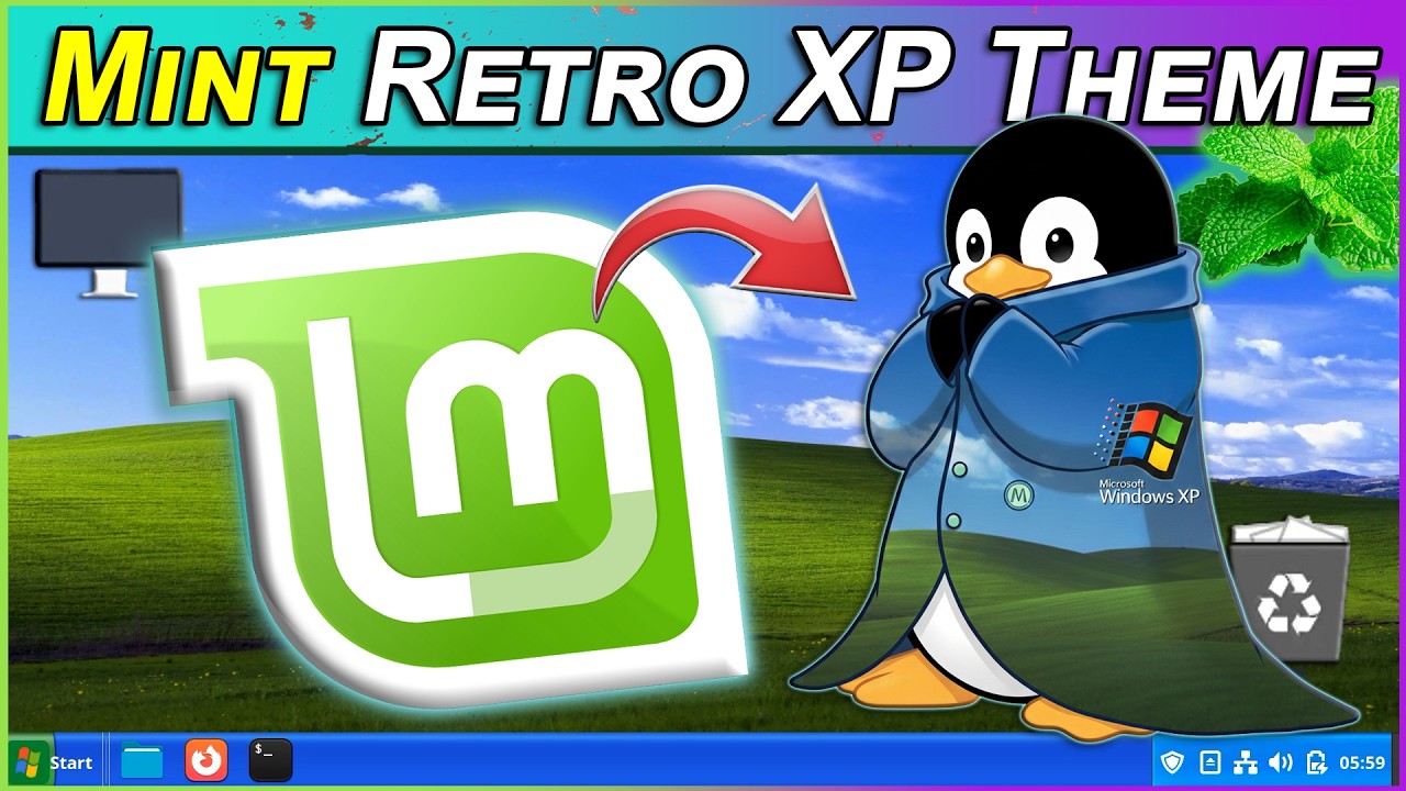 Ретро-образ Windows XP на Linux Mint