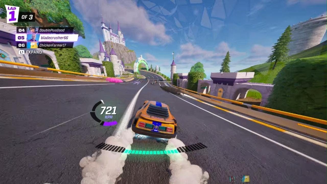 Fortnite Rocket Racing #47