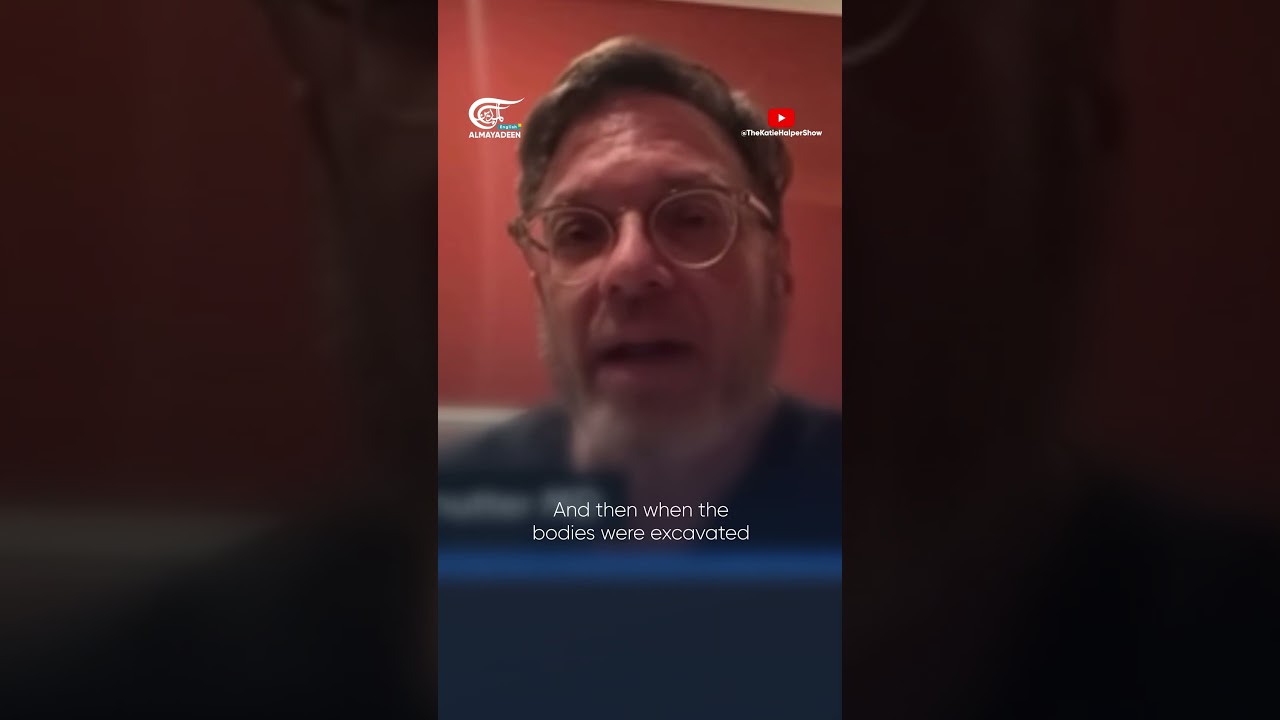 'Israel' burying children alive in Gaza, 'their cries being muffled by the dirt,' a doctor testifies