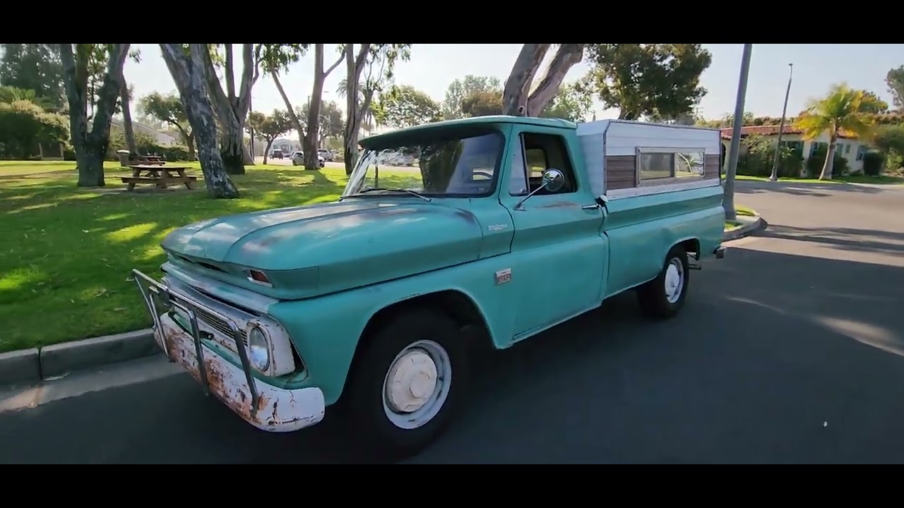 For Sale 1966 Chevy Original Paint camper shell