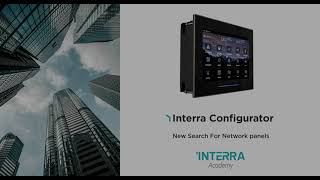 Interra Configurator  | Search for Network