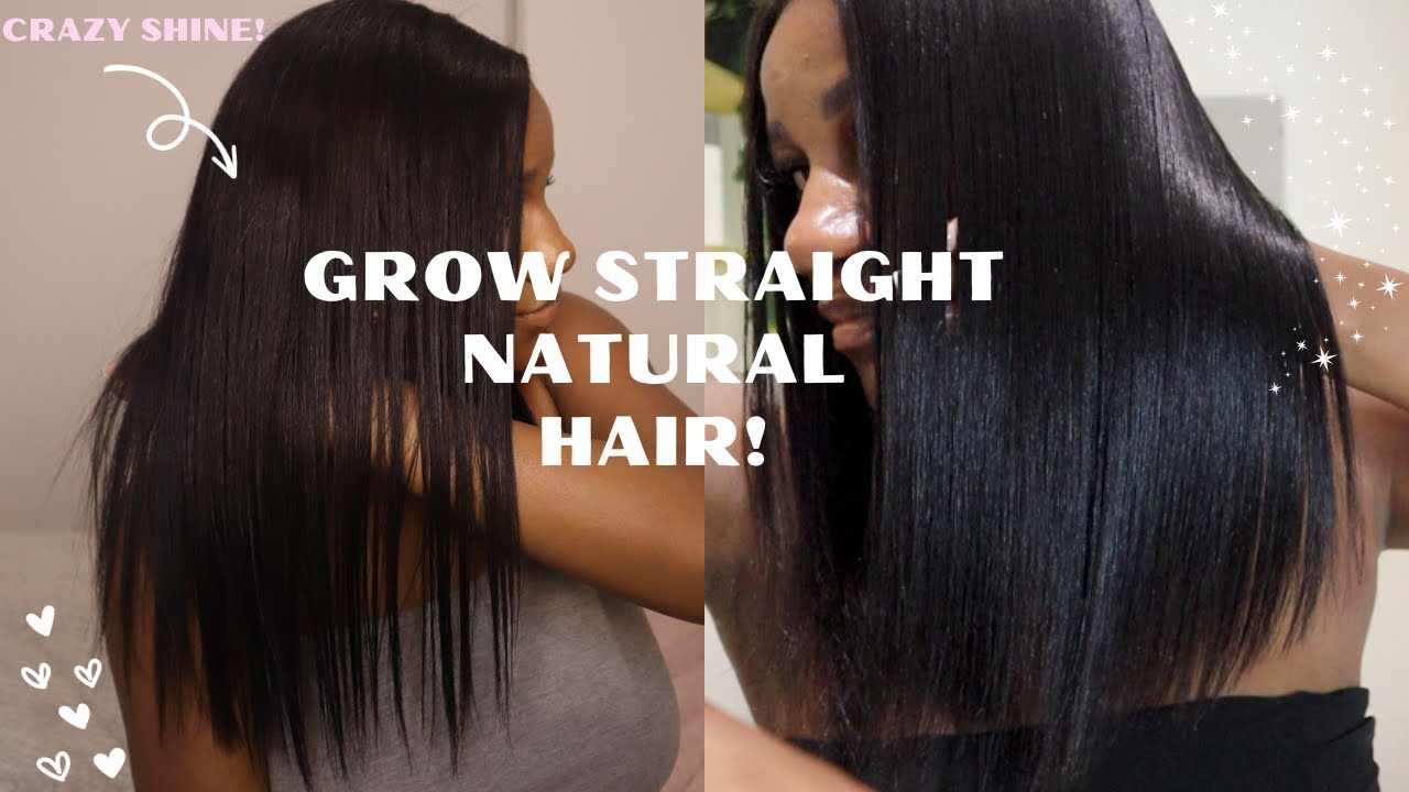Как отрастить натуральные волосы 4-го типа, если они ПРЯМЫЕ! Часть 1 | Natural Nadine