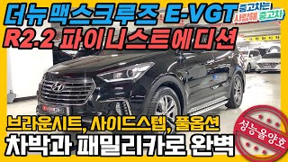 [더뉴맥스크루즈 중고차] 차박과 패밀리카로 완벽 풀옵션에 멋스러운 브라운시트까지 관리잘된 내외관과 멋스러운 디자인 신차급으로 준비했습니다.