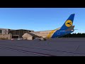 Львов UKLL - Иннсбрук LOWI | Boeing 737-300 UIA | Xplane11 | Выкатывание с полосы, аварийная посадка