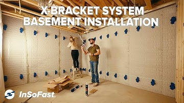 Simplifying Basement Insulation with the X-Bracket System