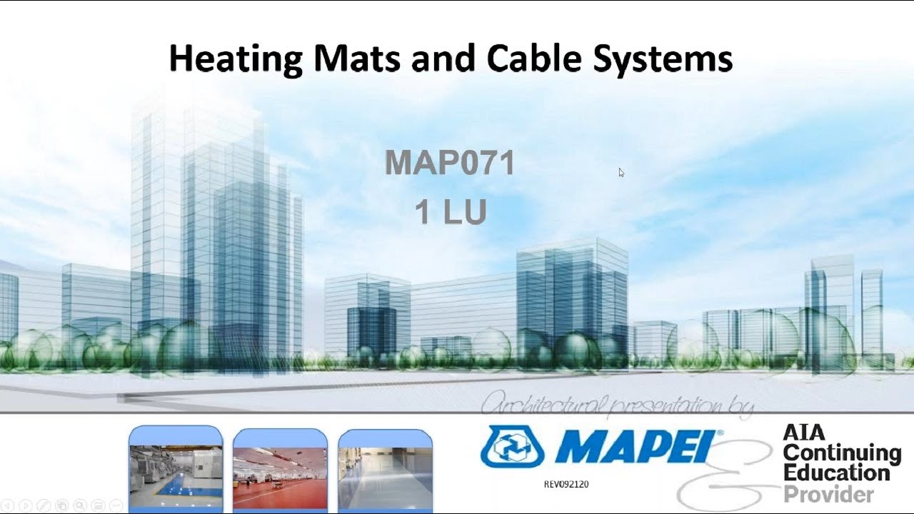 Webinar: Radiant Floor Heating System - YouTube