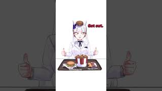 goldship records KFC video #umamusume #prettyderby #funny #memes #fyp #goldship #anime #shorts