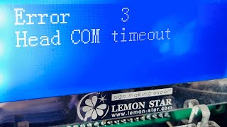 China printer FTA14 FTA37 Error 3 Error 4 fix online