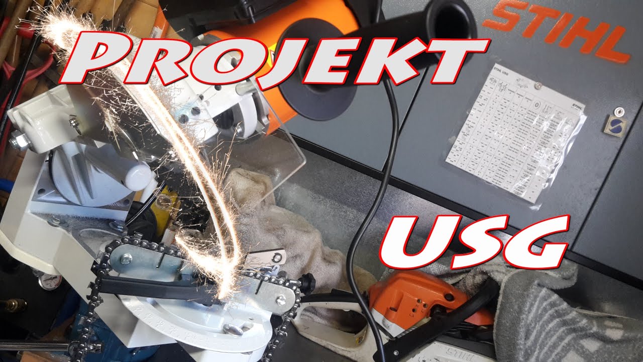 Stihl USG Unboxing und der Zusammenbau -  Das Universalschleifgerät von Stihl