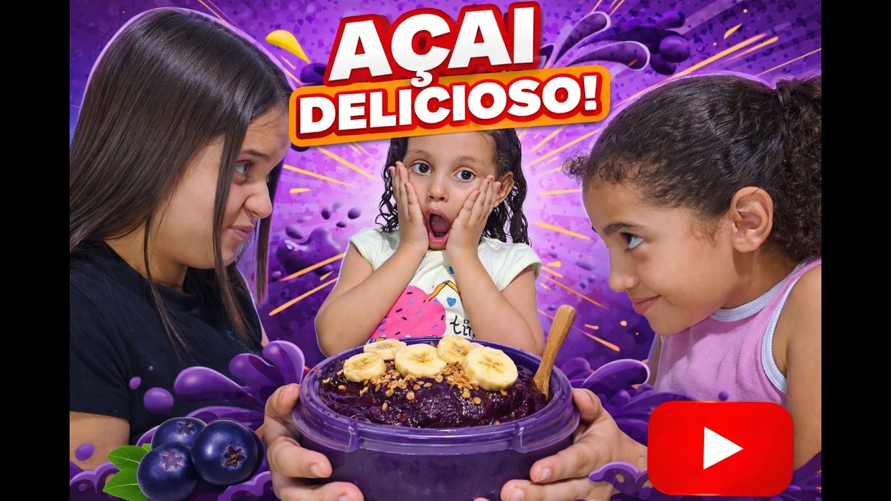 PREPARECE PARA O DESAFIO DO AÇAI🍇🔥
