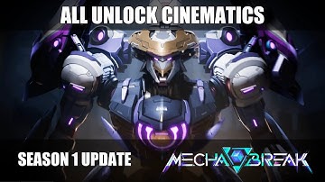 All Striker Deployment Cinematics (Season 1) - Mecha BREAK