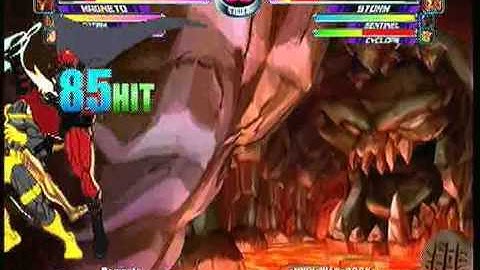 MvC2: MSP 170% 138 Hit Combo (Rom / Tempest DHC Lightning Storm DHC Butterflies)