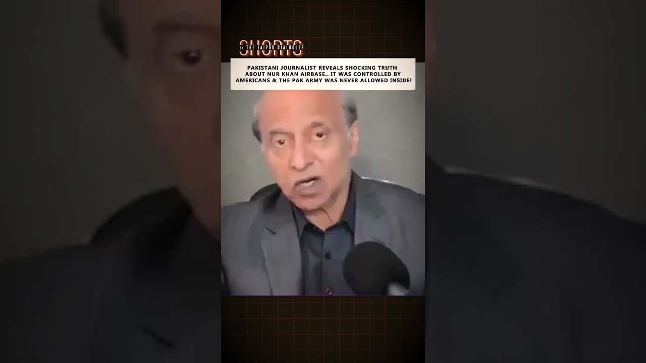 Nur Khan Airbase Was In Control Of the Americans .. Shocking Truth Revealed By Pak Journalist.. 😂