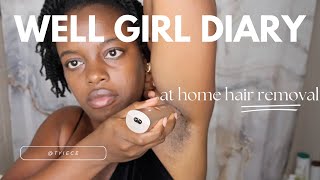 Well Girl Dairy- No Pain Or Razor Bumps Armpit Hair Removal Routine