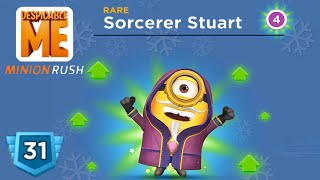 Sorcerer Stuart Minion Rush Level Up Costume gameplay walkthrough android screenshot 2