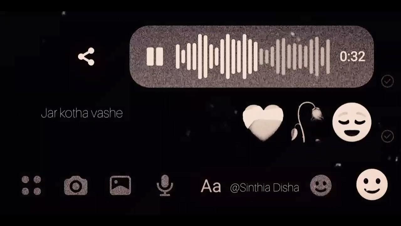 Jar kotha vashe meghla batashe Whatsapp status S A D YouTube