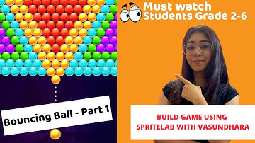 Bouncing Ball - Part 1 | Sprite Lab Code.org with Vasundhara Sharma | Coding Blocks Junior