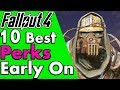 Top 10 Best Perks for Beginners, To Get Early or just Start With in Fallout 4 #PumaCounts