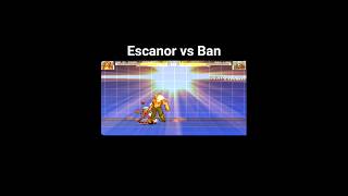 Escanor vs Ban #escanor #ban #7ds #sevendeadlysins