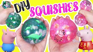Peppa Pig DIY Squishies with Squishy Maker with Peppa and George! Crafts for Kids