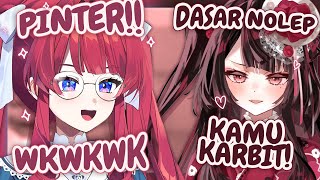 Lucu Banget Ngajarin Inaho Bahasa Indonesia Caerula Aki & 落乃いなほ-Ochinai Inaho-