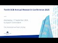 The Next Financial Crisis? | Tenth ECB Annual Research Conference 2025 | Day 1