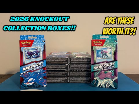 Are these NEW 2026 Pokemon KNOCKOUT COLLECTION BOXES worth it!! (pokemon card opening) - YouTube Are these NEW 2026 Pokemon KNOCKOUT COLLECTION BOXES worth it!! (pokemon card opening) - YouTube