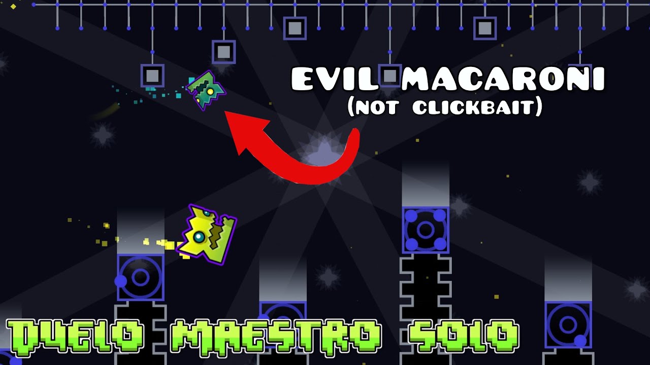 Duelo Maestro 100% (новый самый сложный уровень для 2 игроков) | Geometry Dash