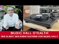 Music hall stealth  music halls erster plattenspieler mit direktantrieb