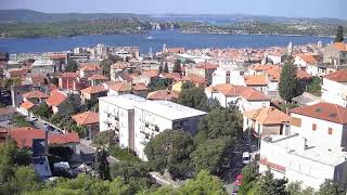 Šibenik , Croatia - Live panorama view