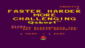 Faster, Harder, More Challenging Q*bert (Arcade)