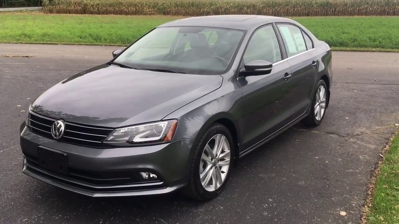 2015 Volkswagen Jetta TDI SEL LeatherNavSunroofFender Sound YouTube