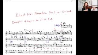 Violin Excerpt 2 Farandole