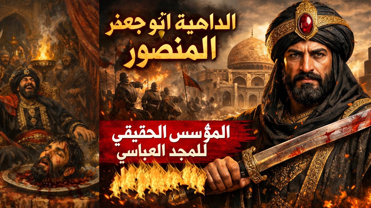 الداهية ابو جعفر المنصور المؤسس الحقيقي للمجد العباسي 
